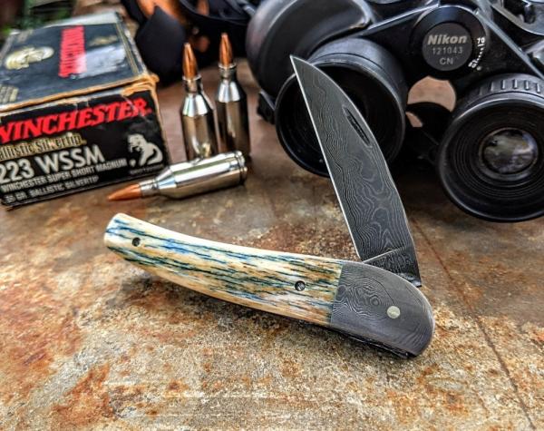 Excelsior Knife Company - NEW SEA SERPENT - Giraffe Bone Handles -1 - JSR Frontier Knives Exclusive Excelsior Knife Company - NEW SEA SERPENT - Giraffe Bone Handles -1 - JSR Frontier Knives Exclusive