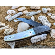 Excelsior Knife Company - NEW SEA SERPENT - White Pearl Handles - JSR Frontier Knives Exclusive-NEW