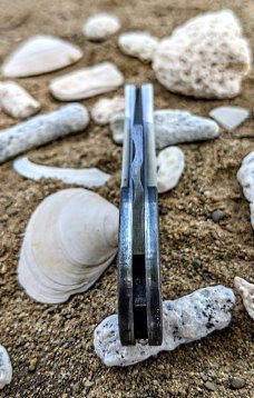 Excelsior Knife Company - NEW SEA SERPENT - White Pearl Handles - JSR Frontier Knives Exclusive-NEW