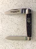 VINTAGE BONE WINCHESTER USA 29131/2 MOOSE POCKET KNIFE / NOS/  GORGEOUS PIECE 