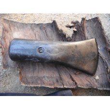 Large heavy USA made WOOD SPLITTING MAUL OR AXE HEAD 5+ LB (U.S. Military?) Made in USA!!!