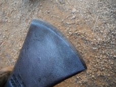 Large heavy USA made  WOOD SPLITTING MAUL OR AXE HEAD 5+ LB (U.S. Military?) Made in USA!!!
