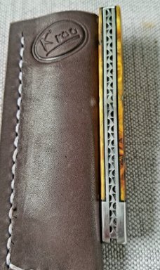 K'roo Custom Maple Burl Eureka Spear Jack.. slip..coa...rwl34...filework..liners..spacers..Check  IT