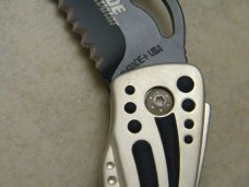 Schrade+ USA Avatar Stainless Steel Lockback Knife NIB
