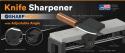 Adjustable Angle Knife Sharpener with two Stones