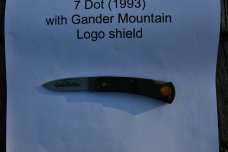Gander Mountain Folding Lock Blade made by Case 7 dot (1993) read Description!