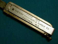 VINTAGE TRIFOLD POCKET WATCH FOB RAILROAD FOLDING POCKET KNIFE KNIVES OLD AD