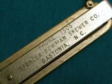 VINTAGE TRIFOLD POCKET WATCH FOB RAILROAD FOLDING POCKET KNIFE KNIVES OLD AD