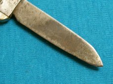 VINTAGE TRIFOLD POCKET WATCH FOB RAILROAD FOLDING POCKET KNIFE KNIVES OLD AD