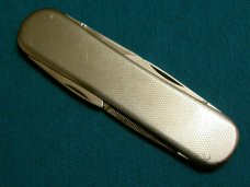 VINTAGE STAINLESS ROSTFRITT STAL PEN JACK FOLDING POCKET FILE KNIFE KNIVES OLD SWEDEN