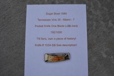 Eagle Brand Knife 1034 1986 Sugar Bowl See Description