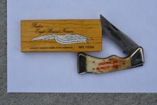 Eagle Brand Knife # 1034  1986 Sugar Bowl See Description!