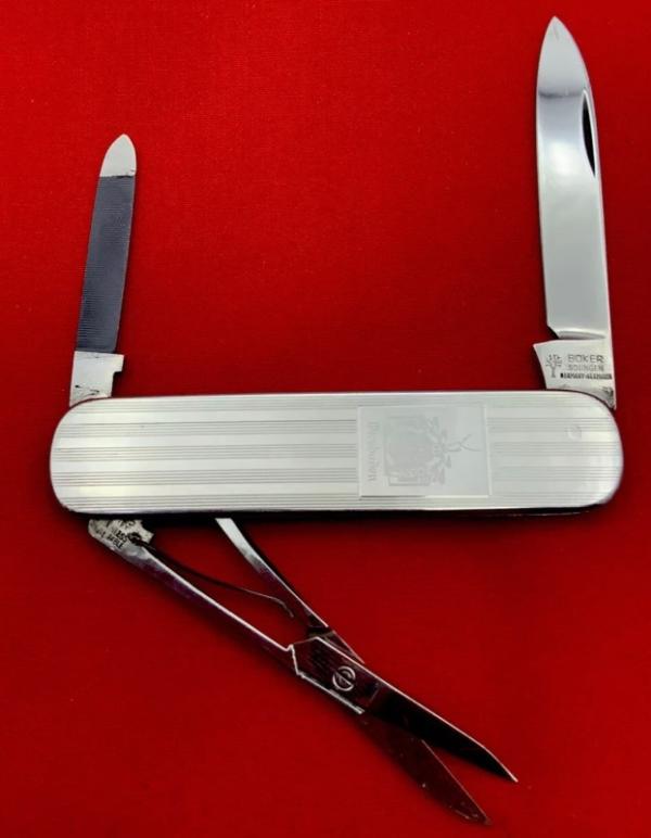 Vintage BOKER SOLINGEN Lobster Pen Pocket Knife 1950’s-1960’s Salesman’s Sample Vintage BOKER SOLINGEN Lobster Pen Pocket Knife 1950’s-1960’s Salesman’s Sample