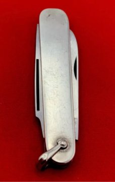 Vintage EMPIRE STAINLESS Sterling Silver Lobster Pen Folding Pocket Knife c.1856-1930