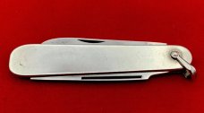 Vintage EMPIRE STAINLESS Sterling Silver Lobster Pen Folding Pocket Knife c.1856-1930