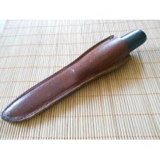 Vintage Dexter Fixed Blade Knife with original leather sheath
