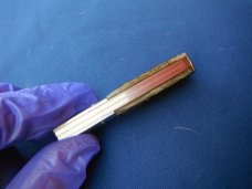 J.A. Henckels Folding Barlow 2 blade Pocket Knife W/ Rams horn scales NOS/NIB  NEW IN BOX!