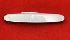 Vintage H. BOKER & CO SOLINGEN Equal End Pen Folding Pocket Knife c.1869-1944 Stainless Steel