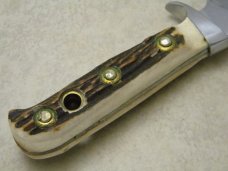 Puma Germany Stag 6396 Original Puma Bowie Sheath Knife c.1973 - NIB