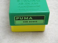Puma Germany Stag 6396 Original Puma Bowie Sheath Knife c.1973 - NIB