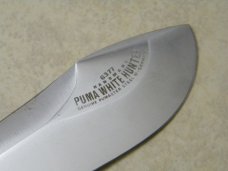 Puma Germany Stag 6377 White Hunter Sheath Knife c.1973