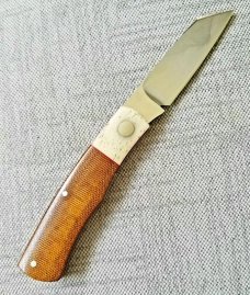 Willem Steenkamp Native KNIFE,Giraffe bone and Micarta, pouch..coa...rwl34S,New,4