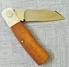 Willem Steenkamp Native KNIFE,Giraffe bone and Micarta, pouch..coa...rwl34S,New,4