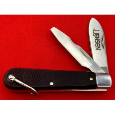 Colonial Knife Co Jensen Electricians Knife Sawn Delrin Scales Salesmans Sample