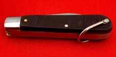 Colonial Knife Co. Jensen Electrician’s Knife Sawn Delrin Scales Salesman’s Sample