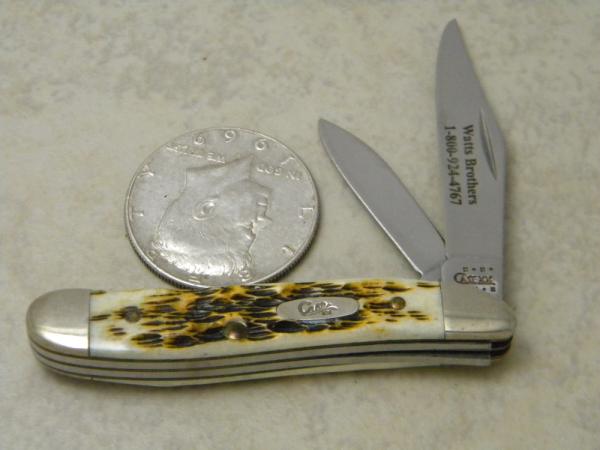 Case XX USA Bone 6220 SS Peanut Knife
