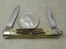 Case XX  SS USA Stag 52042 R SSP Pen Knife with Bale