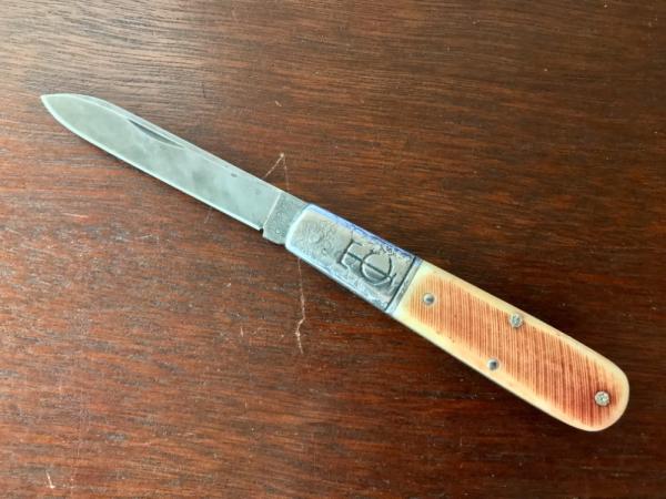 Great Eastern Cutlery Tidioute TC Ancient Barlow #151118 Muscadine Sawcut Bone Handle Used (GEC 15) Great Eastern Cutlery Tidioute TC Ancient Barlow #151118 Muscadine Sawcut Bone Handle Used (GEC 15)
