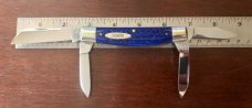 Marbles MSA Congress Knife, Blue Jigged Bone Handle, USA Made In 2001, New 