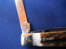  Valley Forge,  Deer Stag scales,  Mini Trapper 2 1/2" Pocket Knife, Like New