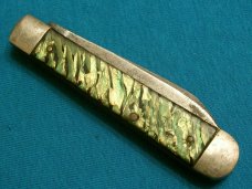 VINTAGE FANCY HANDLE IMPERIAL PROV RI USA SLEEVEBOARD FOLDING POCKET PEN JACK KNIFE KNIVES OLD
