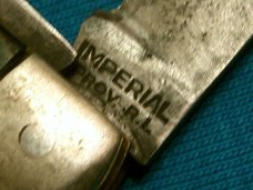 VINTAGE FANCY HANDLE IMPERIAL PROV RI USA SLEEVEBOARD FOLDING POCKET PEN JACK KNIFE KNIVES OLD