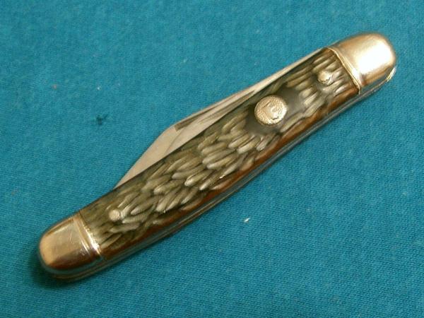 VINTAGE IMPERIAL PROV RI USA SERPENTINE PEN JACK FOLDING POCKET KNIFE KNIVES OLD
