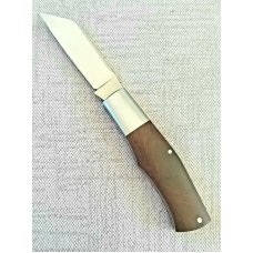Charlie Bell Custom African Blackwood Dino Knife Lefty CPM-154 4
