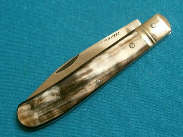 VINTAGE HORN HANDLE RICH MATTES ROSTFREI HUNTING SKINNING FOLDING POCKET JACK SURVIVAL KNIFE KNIVES VINTAGE HORN HANDLE RICH MATTES ROSTFREI HUNTING SKINNING FOLDING POCKET JACK SURVIVAL KNIFE KNIVES