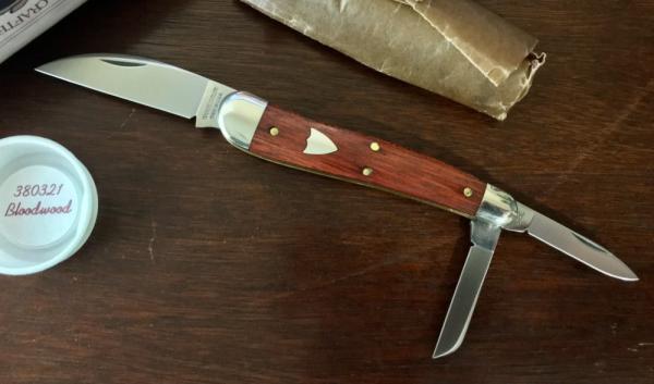 Great Eastern Cutlery Tidioute 380321 English Whittler, Bloodwood Handle, New (GEC 38) Great Eastern Cutlery Tidioute 380321 English Whittler, Bloodwood Handle, New (GEC 38)