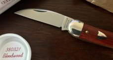 Great Eastern Cutlery Tidioute 380321 English Whittler, Bloodwood Handle, New (GEC 38) 