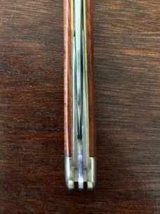 Great Eastern Cutlery Tidioute 380321 English Whittler, Bloodwood Handle, New (GEC 38) 