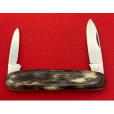Vintage W.D. HERBERT (Boker) Equal End Pen Folding Pocket Knife Salesman’s Sample Imitation Horn