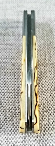 Jeff Mitchell Custom Mammoth Sheepsfoot Barlow Knife, 3.75