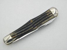 Queen Cutlery #58 Small Coke Bottle Jack Winterbottom bone:  3 1/2” closed, 1955 - 1957,