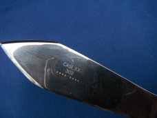  Case XX 303 Throwing Knife with Leather Sheath 8 Dot.  Case knives. Case XX Made in the USA!!!