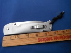 Cold Steel 95FB Pocket Bushman Folding Knife 4-1/2" Stonewash Blade