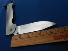 Cold Steel 95FB Pocket Bushman Folding Knife 4-1/2" Stonewash Blade