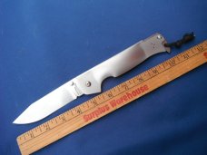 Cold Steel 95FB Pocket Bushman Folding Knife 4-1/2" Stonewash Blade
