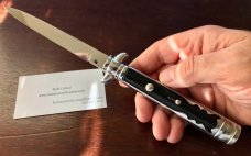 Vintage Spanish Stiletto, Hellraiser Movie Switchblade Variation, Unused, Hard To Find 